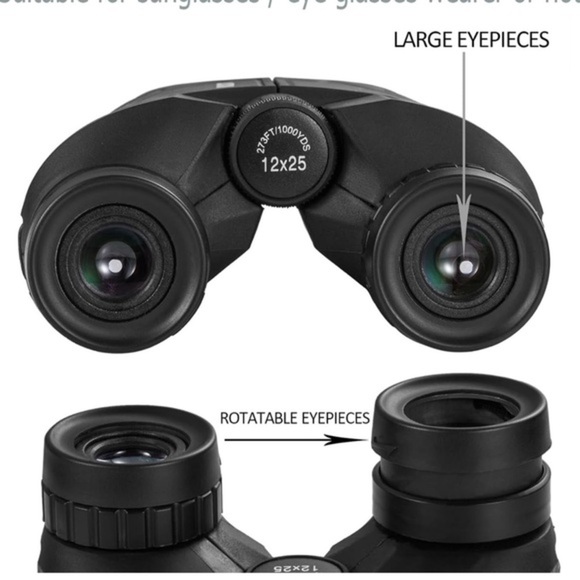 Compact Binoculars High-Powered Optics for Bird Watching &‎ Outdoor Adventures - Picture 2 of 12